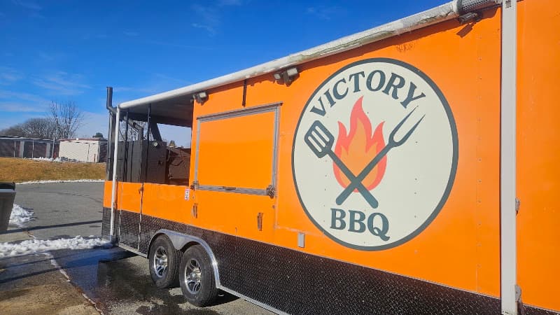 Victory BBQ logo