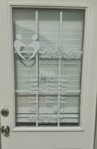 Our generosity home care logo
