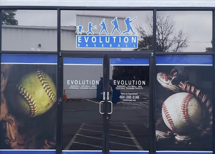 Evolution Baseball and Softball logo