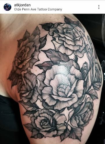 Olde Penn Ave. Tattoo Co. logo