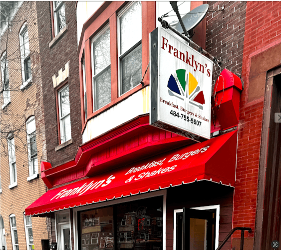 Franklyn's Breakfast Burgers & Shakes Logo