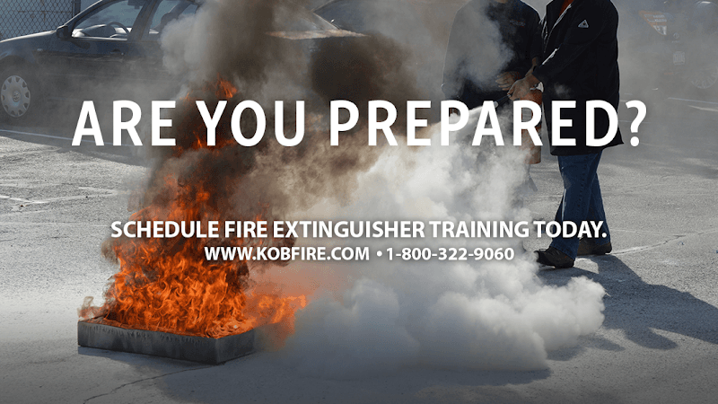 Kistler O'Brien, Powered By Encore Fire Protection logo