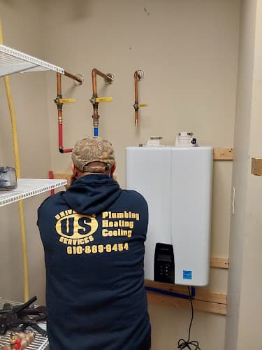 Universal Services Plumbing Heating Cooling Logo