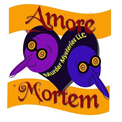 Amore Mortem Murder Mysteries, LLC logo