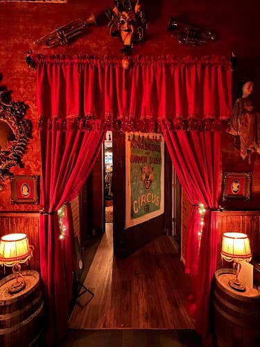 The Storyville Lounge at Dr. Tumblety's logo