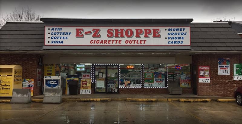 E-Z Shoppe (Tobacco and Cigarette Outlet) logo