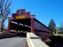 Historic Dreibelbis Station Covered Bridge logo