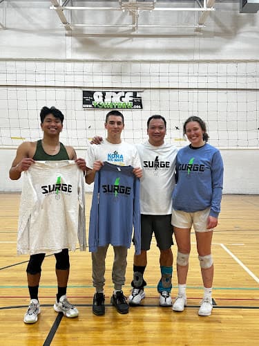 SURGE VOLLEYBALL Logo