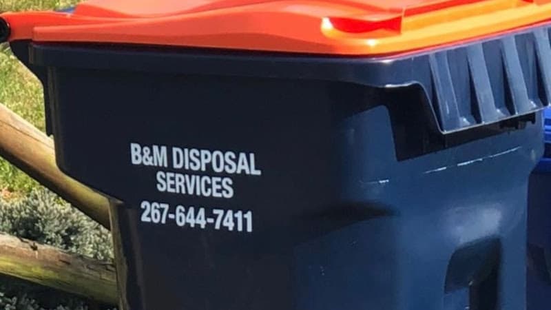B&M Disposal Services logo