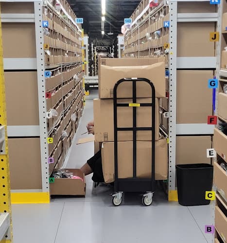 Amazon RDG1 Fulfillment Center logo