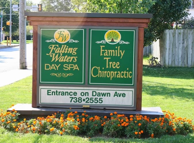 Falling Waters Massage Therapy. logo