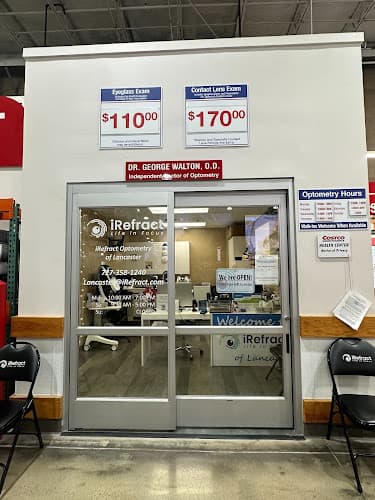 iRefract Optometry of Lancaster logo