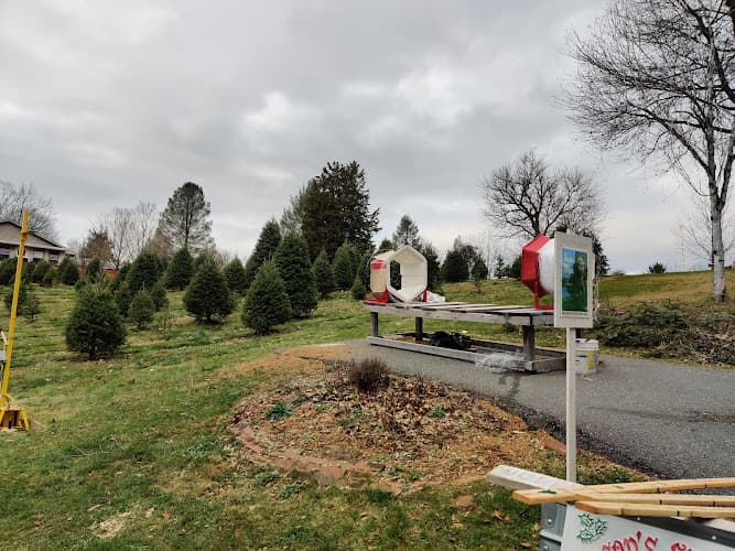 Four Pines Christmas Trees logo