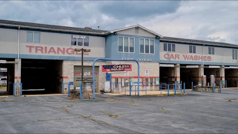 Triangle Car Washes logo