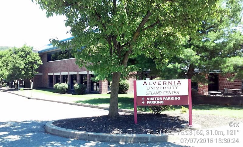 Alvernia University Upland Center logo