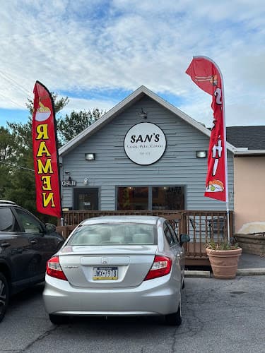 San's Sushi Poke Ramen (No-2) logo