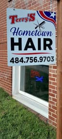 Terry's Hometown Hair logo