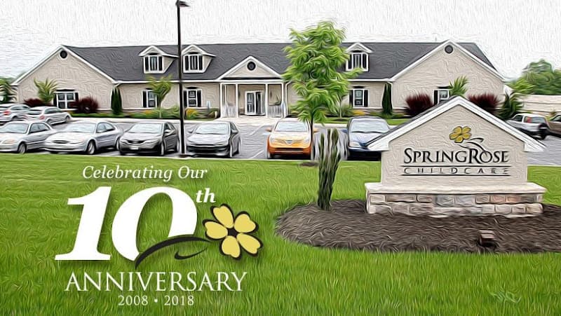 SpringRose Childcare Logo