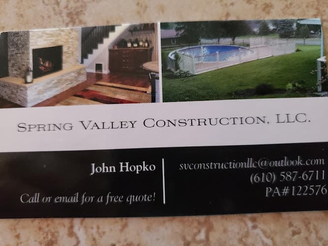 Spring Valley Construction LLC logo