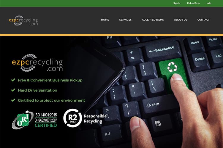 EZPC Recycling logo