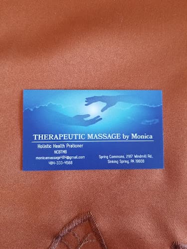 THERAPUTIC MASSAGE by Monica logo