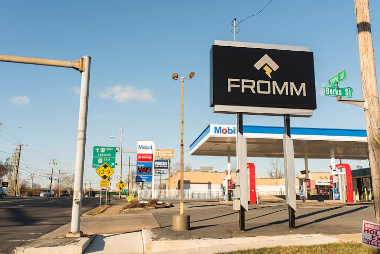 Fromm - Electric Supply Counter & Headquarters Office Logo