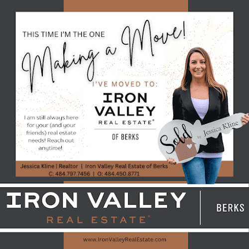 Jessica Kline, Iron Valley Real Estate of Berks Logo