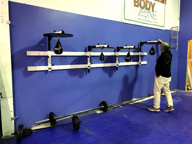 Rock Steady Boxing at Body Zone logo