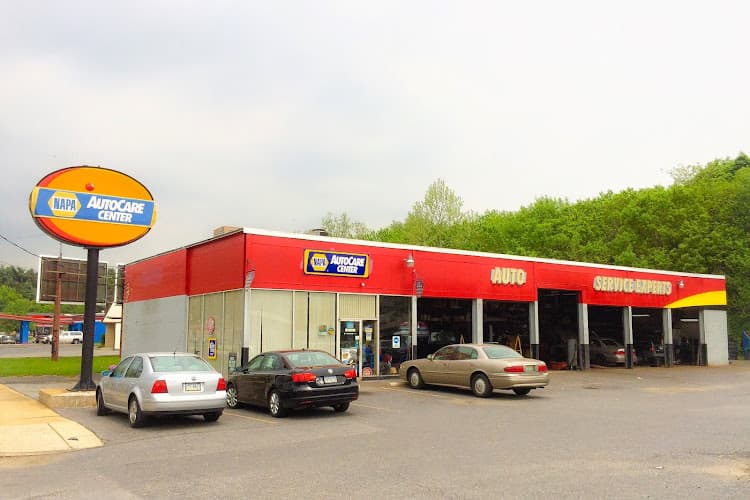 H & B NAPA Auto Care Logo