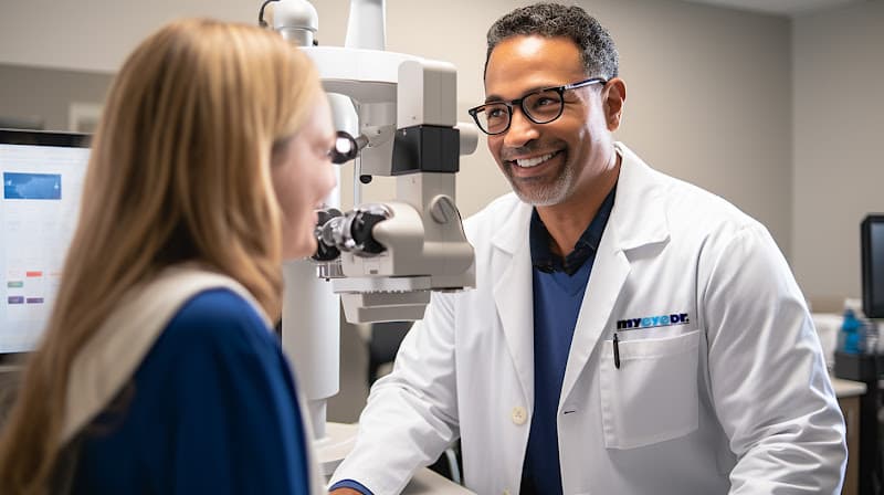 Reiniger Eye Care, now part of MyEyeDr. logo