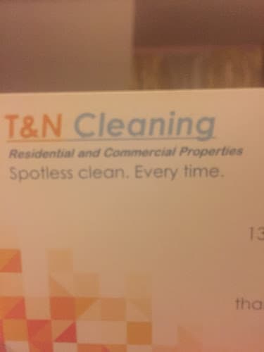T&N Cleaning logo