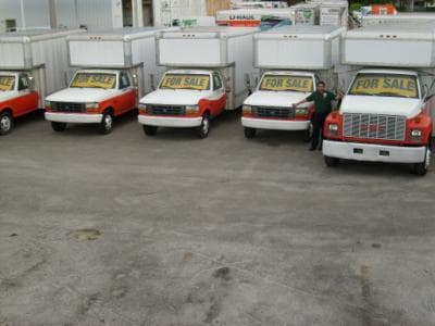 Truck Sales at U-Haul logo