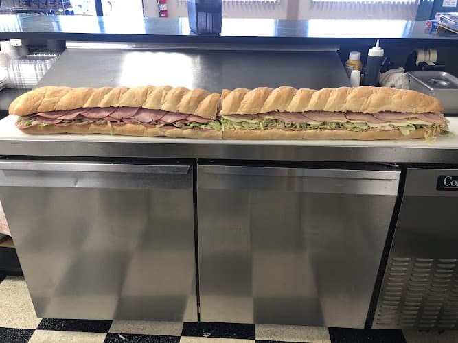 V & S Sandwich Shop logo