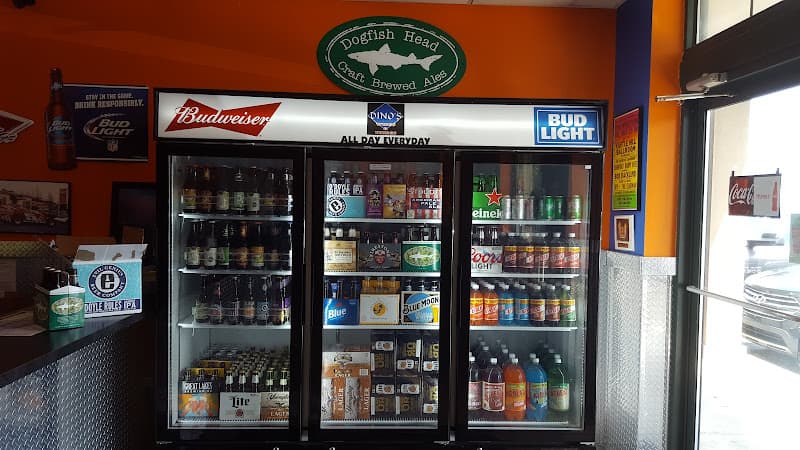 Dino's Wings & Things logo