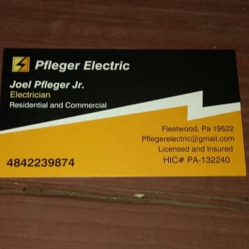 Pfleger Electric logo