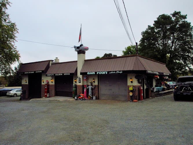 Folk's Auto Body logo