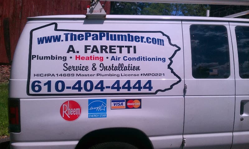 A. Faretti Plumbing, Heating & Cooling LLC logo