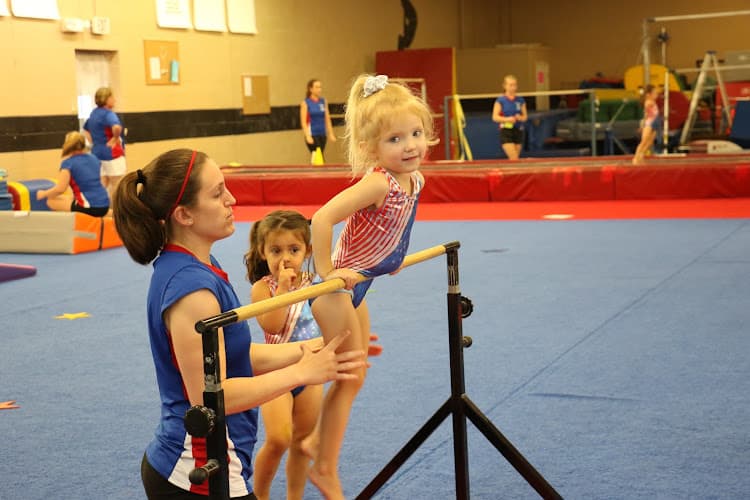 Berks East Gymnastics logo