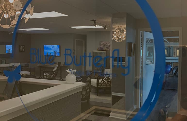 Blue Butterfly Yoga & Pilates Studio logo