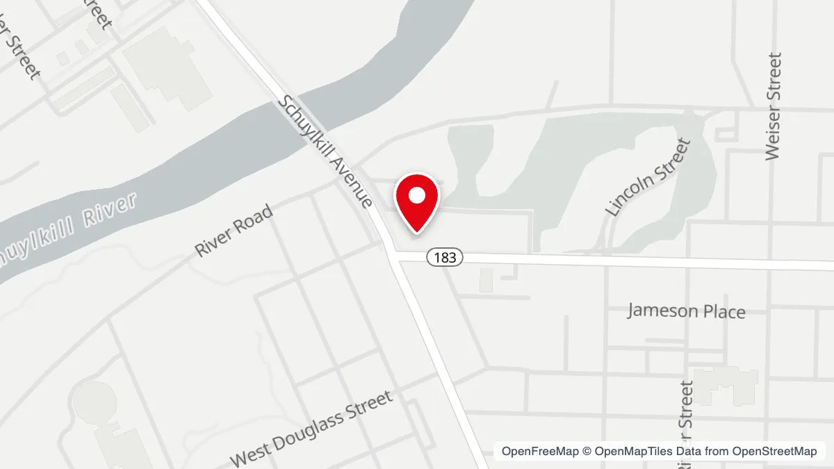 Reading Public Library - Northwest Branch on the BerksConnect map