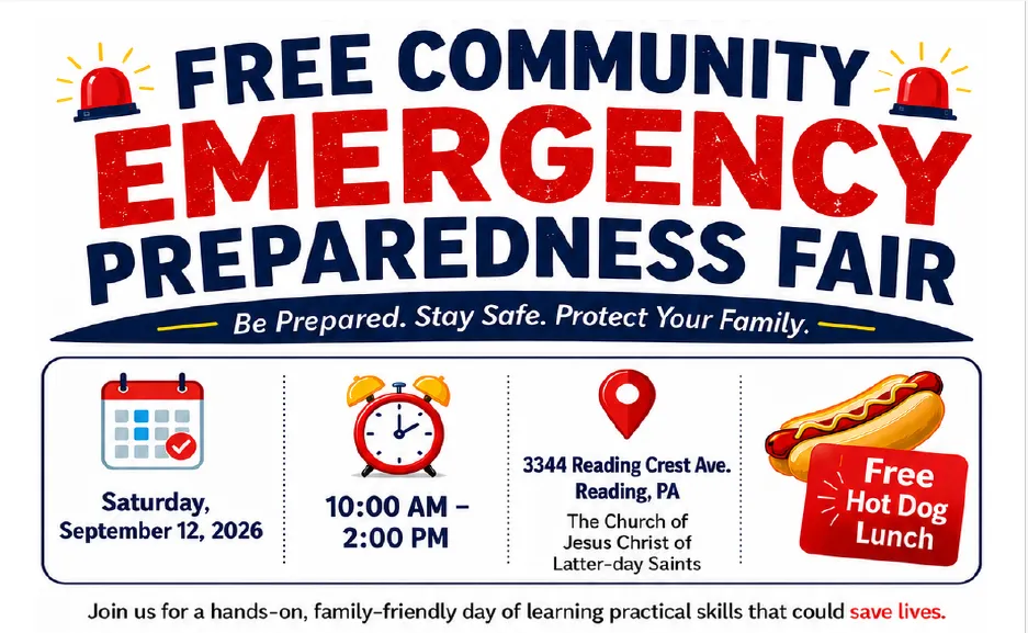 FREE Community Emergency Preparedness Fair