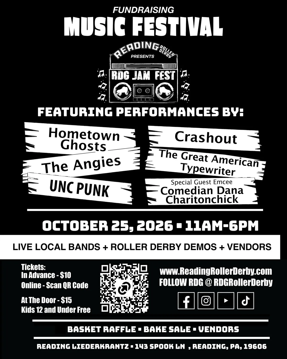 Fundraising Music & More Festival – RDG Jam Fest