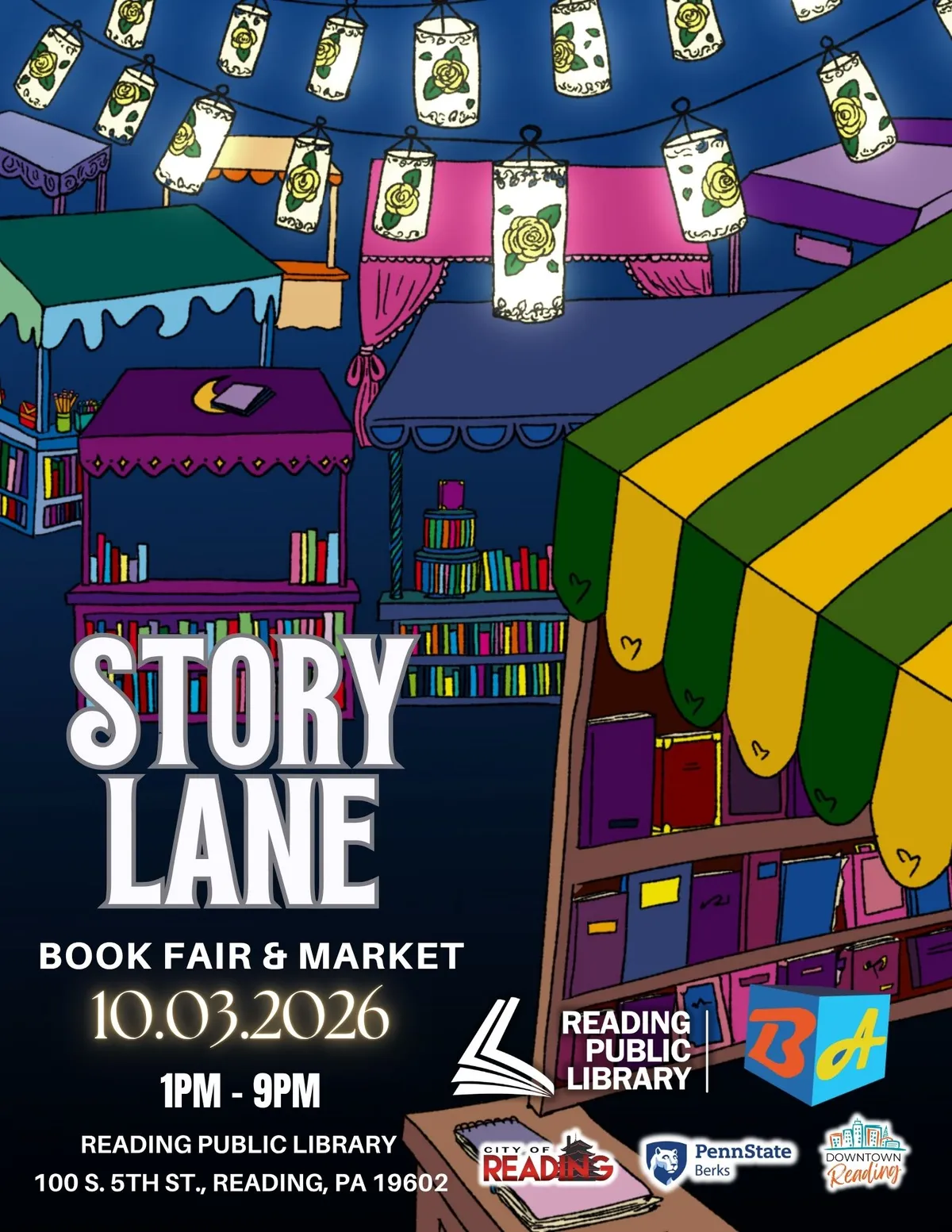 Story Lane Book Fair & Market