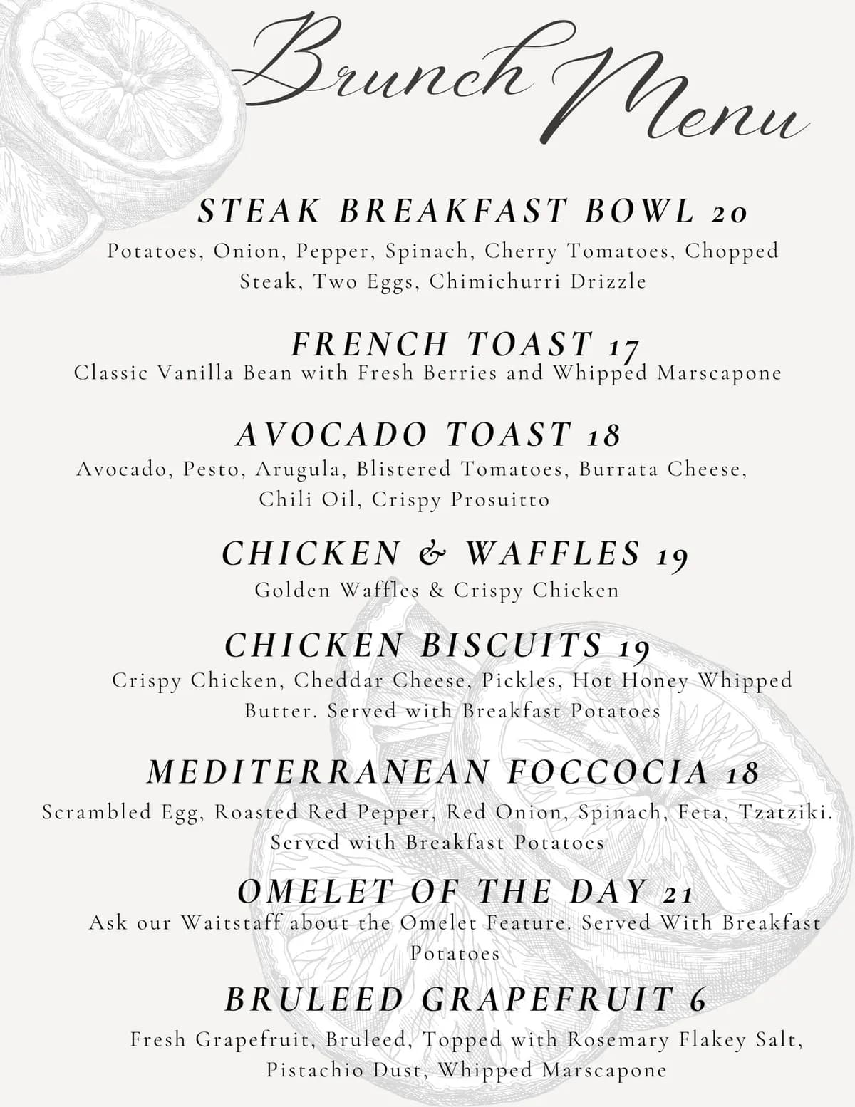 Sunday Brunch