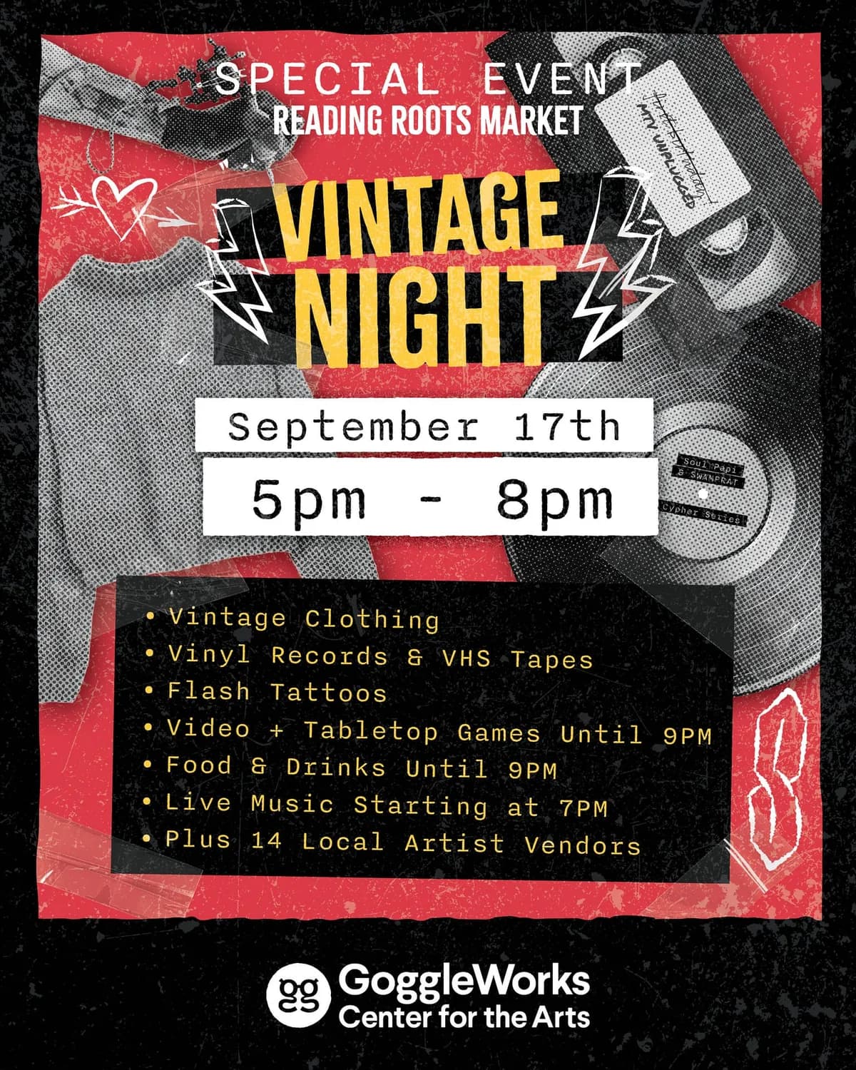 Vintage Night | Reading Roots Market