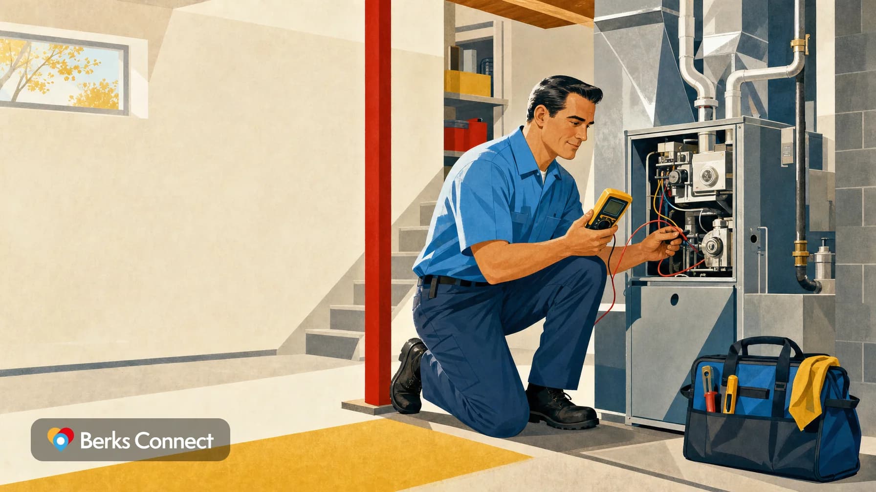 $89 furnace check - Heating tune-up