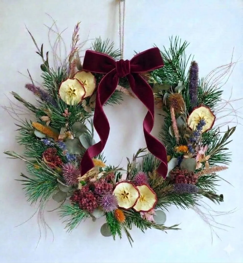 Holiday Wreath Class